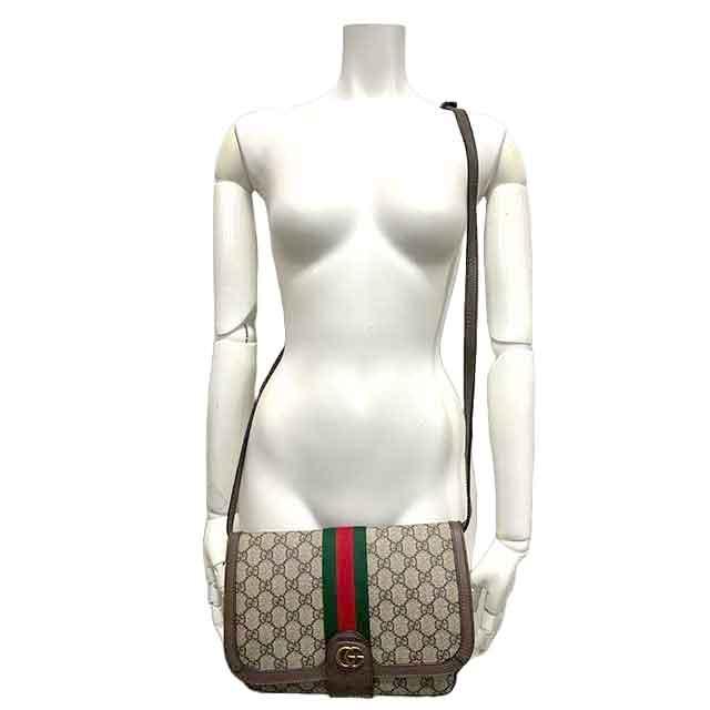 【中古】GUCCI グッチ『オフディア GGスプリーム 2WAYクラッチバッグ』548304 ユニセックス 2WAYバッグ｜re-abc｜05