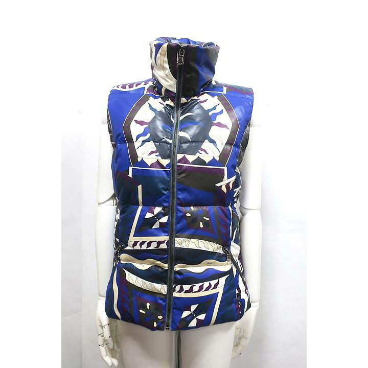 EMILIO PUCCI エミリオプッチ ダウンジャケット Emilio Pucci (エミリオプッチ) 総柄ダウンジャケット