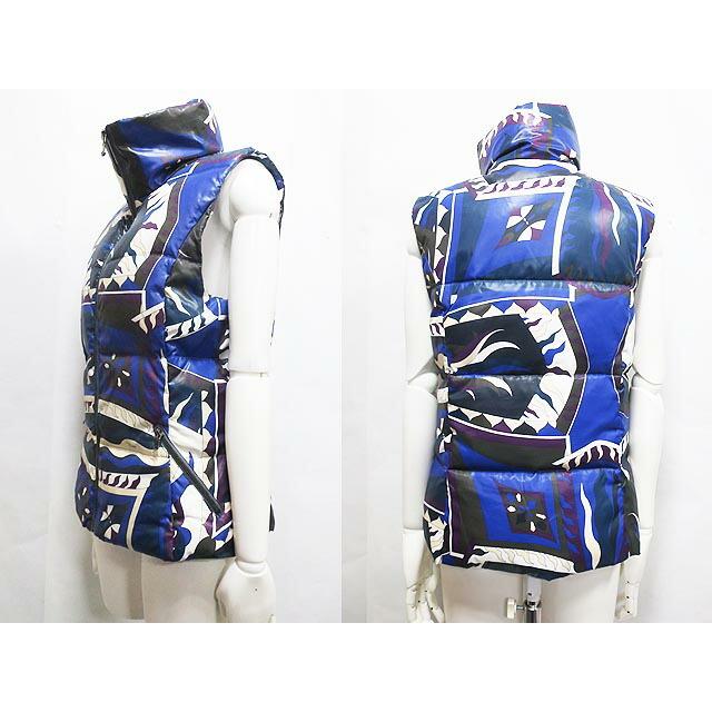 エミリオプッチ 【EMILIO PUCCI】ダウンベスト ジャケット　40 EMILIO PUCCI 【中古】EMILIO エミリオプッチ ジャケット ベスト