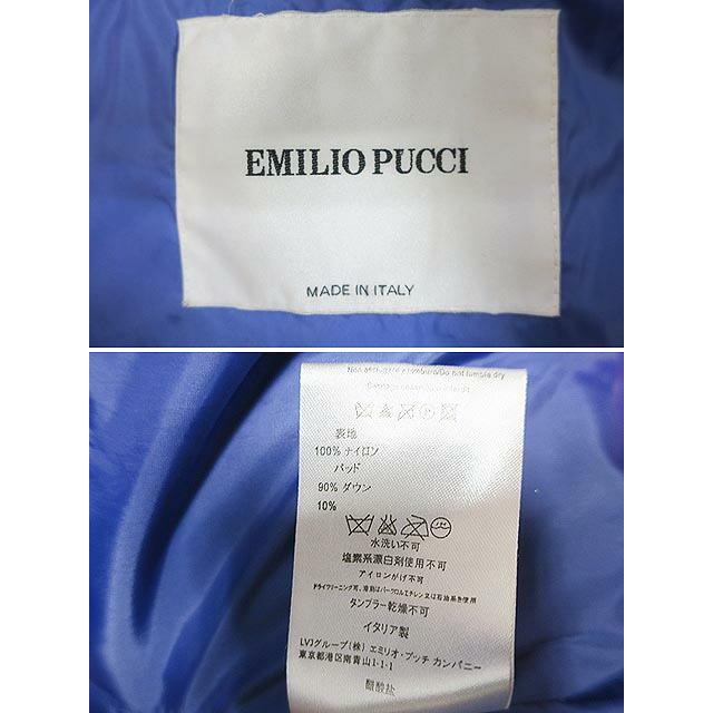 エミリオプッチ 【EMILIO PUCCI】ダウンベスト ジャケット　40 EMILIO PUCCI 【中古】EMILIO エミリオプッチ ジャケット ベスト