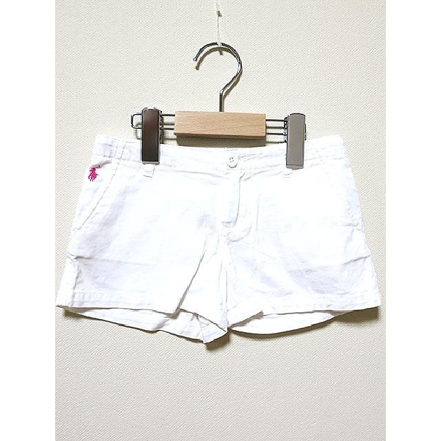 中古 Polo Ralph Lauren ポロラルフローレン 子供服 女の子 パンツ ショートパンツ コットン サイズ6 1cm 春夏 K 0117 R18 リサイクルブティックabc 通販 Yahoo ショッピング