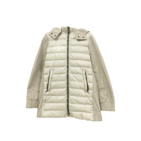 安い購入 モンクレール 中古 Moncler 子供服 モンクレール 子供服 Cleofen ベージュ キッズ140 ダウンジャケット アウター 秋冬 女の子 子ども服