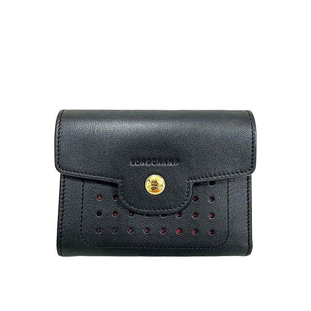 ちーさま　新品未使用　ロンシャン　二つ折り財布 LONGCHAMP（ロンシャン） 【中古】LONGCHAMP 小物 財布 二つ折り財布