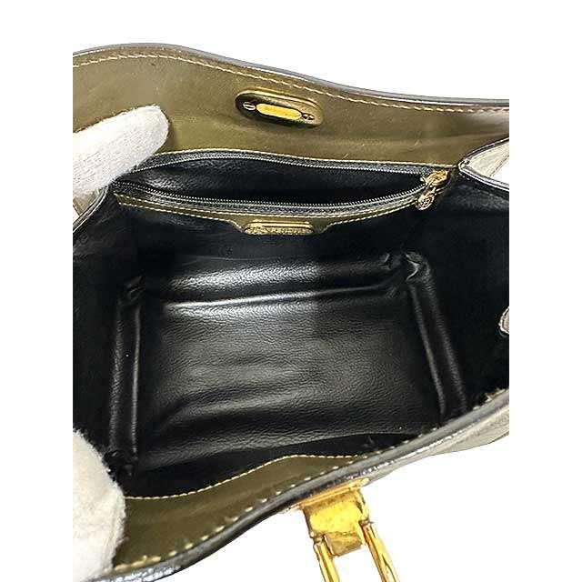 中古】FENDI フェンディ ヴィンテージ ギリシャモチーフ ターンロック