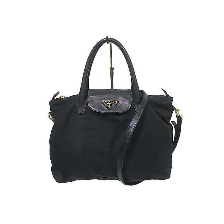PRADA 【中古】PRADA プラダ ハンドバッグ ナイロン BN2541 2WAY