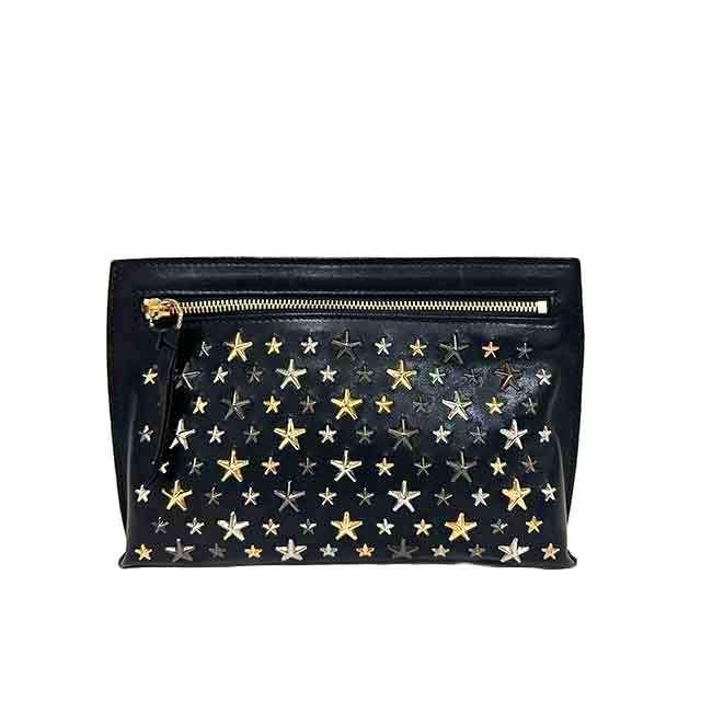 中古】JIMMY CHOO ジミー・チュウ CORALIE ブラック スタッズ 中古】JIMMY CHOO ジミー・チュウ CORALIE ブラック スタッズ
