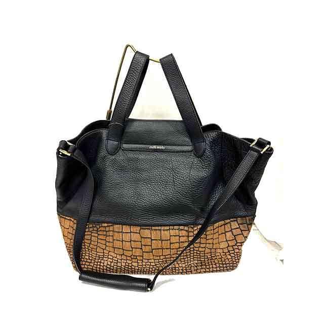 Meli Melo（メリメロ） 【中古】MELI MELO 2WAYバッグ レザー 