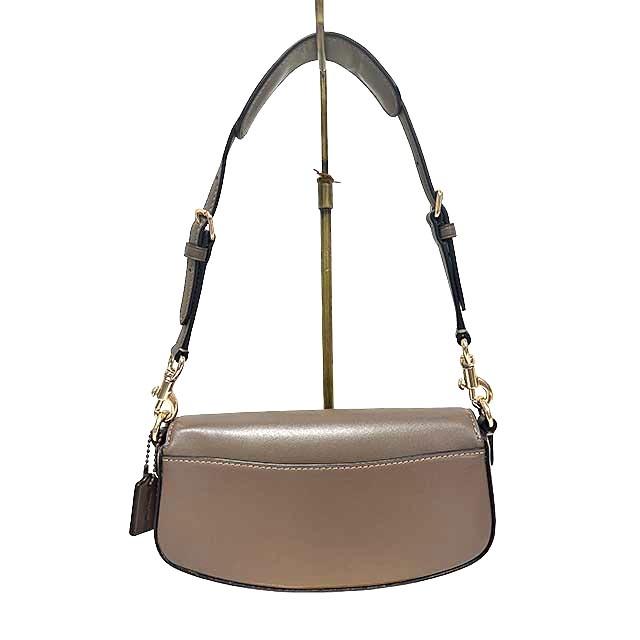 ラージキャリーオール_ブラウン/レザー/BRW// 新品未使用 COACH コーチ 