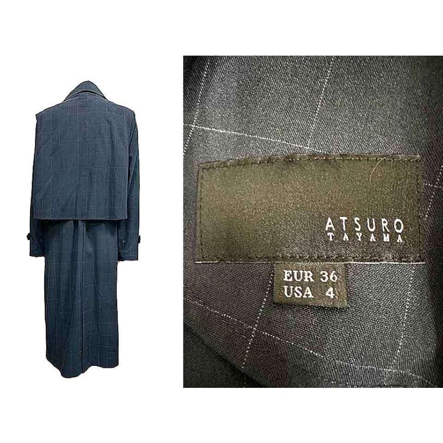 ATSURO TAYAMA 【中古】 ATURO アツロウタヤマ コート 36 チェック  