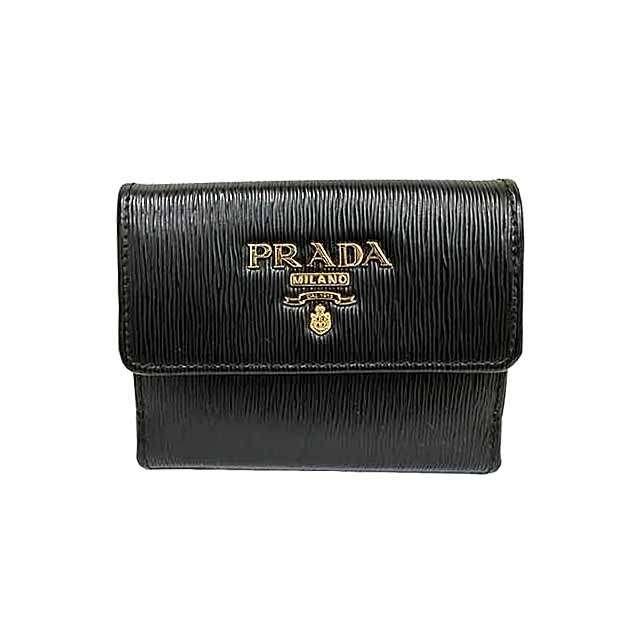 美品 プラダ 財布 三つ折り ヴィッテロ ムーブ レザー コンパクト ミニ 黒 楽天市場】prada 三つ折り 財布 vitello moveの通販