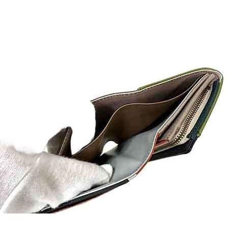 CAMPER（カンペール） 【中古】CAMPER 財布 二つ折り財布 グレー 本革