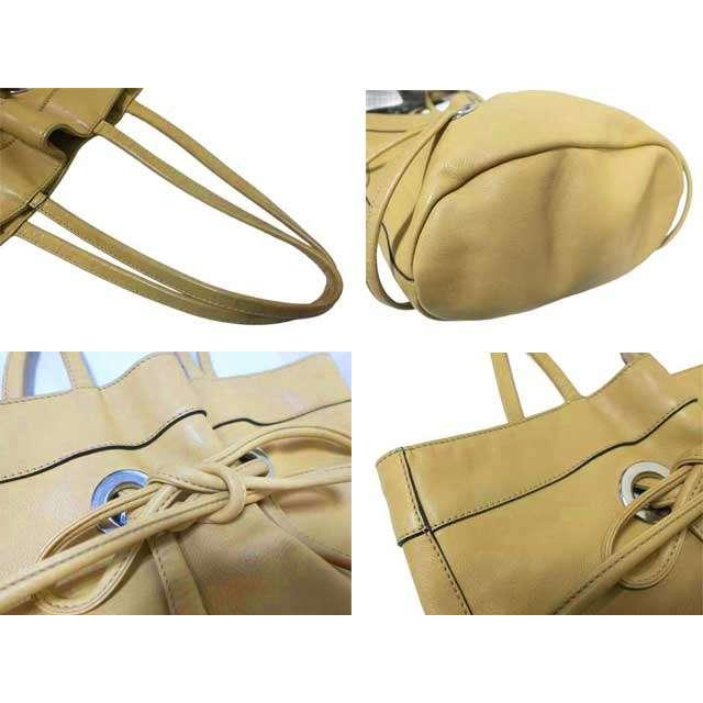 MARNI（マルニ） 【中古】MARNI バッグ ハンドバッグ レザー ベージュ