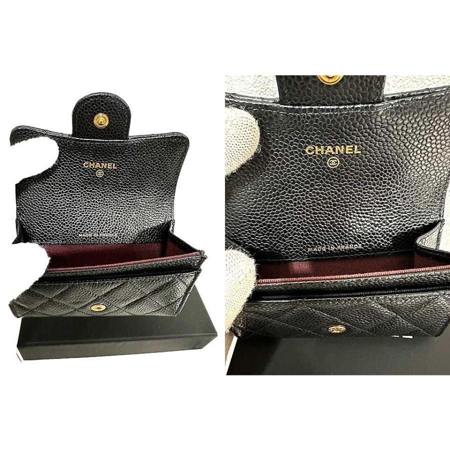 CHANEL（シャネル） 【美品】【中古】CHANEL カードケース ブラック