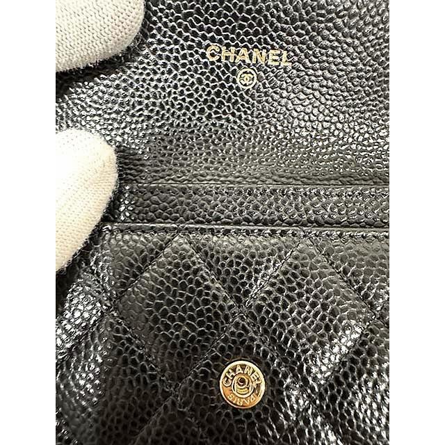 CHANEL（シャネル） 【美品】【中古】CHANEL カードケース ブラック