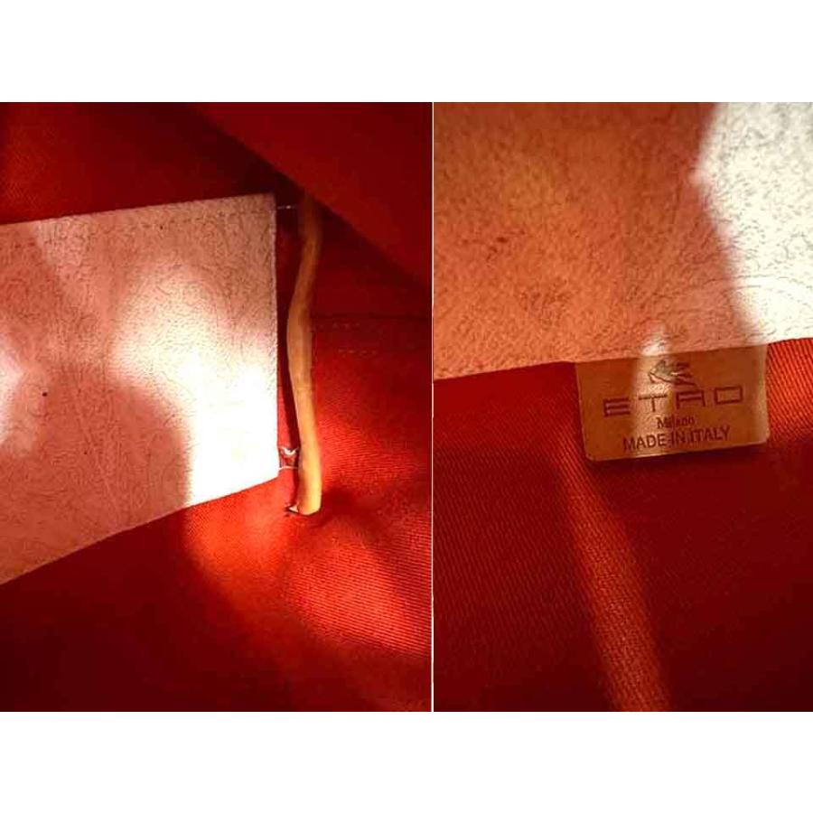 ETRO 【中古】ETRO エトロ ショルダーバッグ ホワイト系 PVC 塩化  