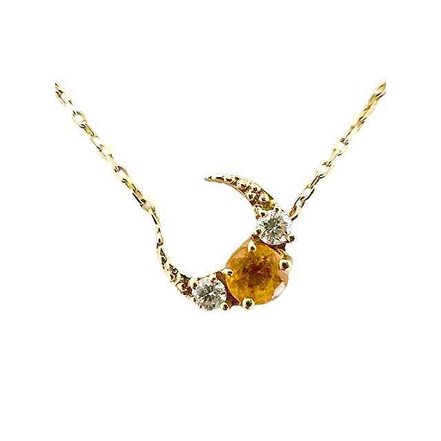STAR JEWELRY（スタージュエリー） 【中古】 K18YG シトリン ダイヤ 