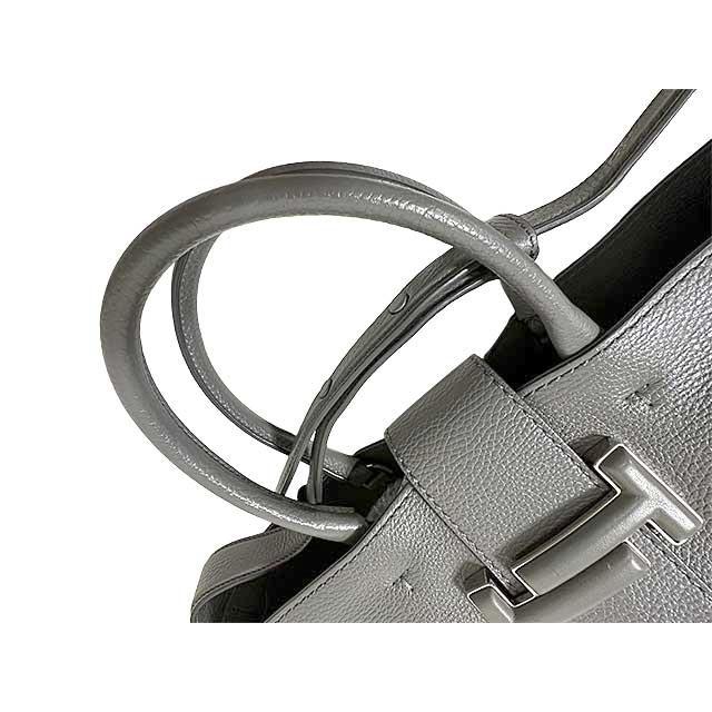 TOD'S（トッズ） 【中古】TOD'S バッグ 2WAY レディース レザー グレー