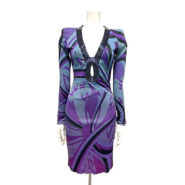 EMILIO PUCCI 【中古】 【難あり】bEMILIO エミリオプッチ ワンピース  
