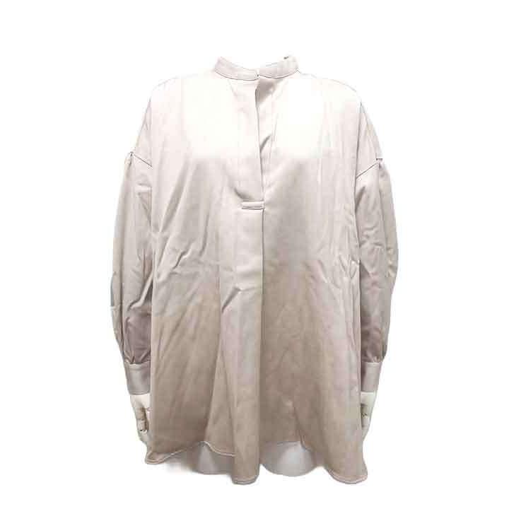 【中古】1er Arrondissement　プルミエ アロンディスモン　ベージュ　日本製　7号　36サイズ　ウールS23＿s-0182-r23 1er Arrondissement 【中古】1er Arrondissement プルミエ アロン