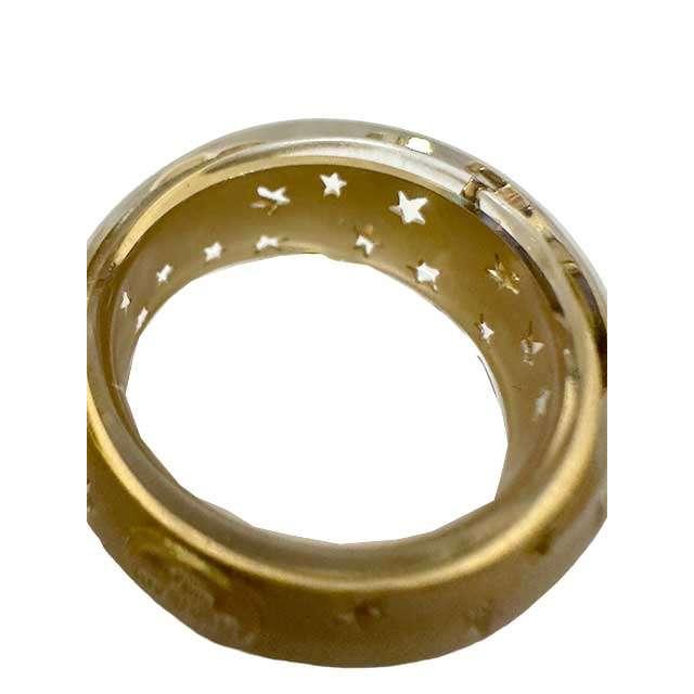 【中古】STAR JEWELRY スタージュエリー アクセサリー 指輪 リング K18 流れ星 ダイヤモンド アクリルリング 0.015ct | STAR JEWELRY | 05