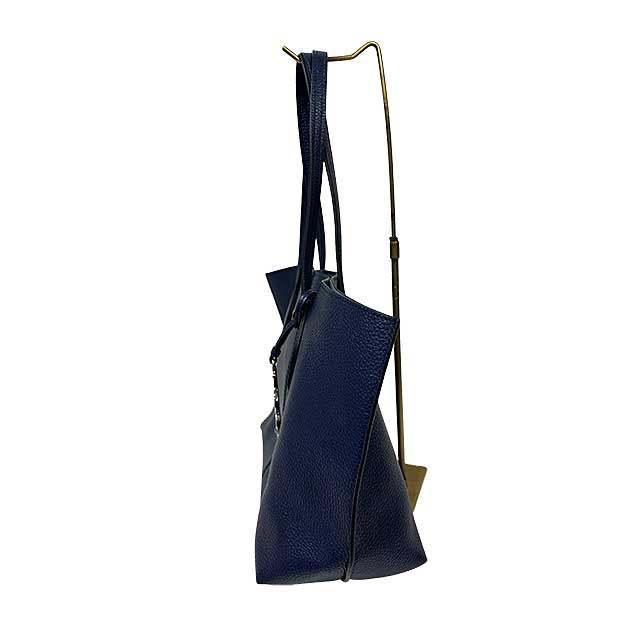 【美品】TOD'S トッズ 2way トートバッグ ショルダーバッグ ネイビー 中古】TOD'S トッズ トートバッグ ショルダーバッグ ネイビー レザー