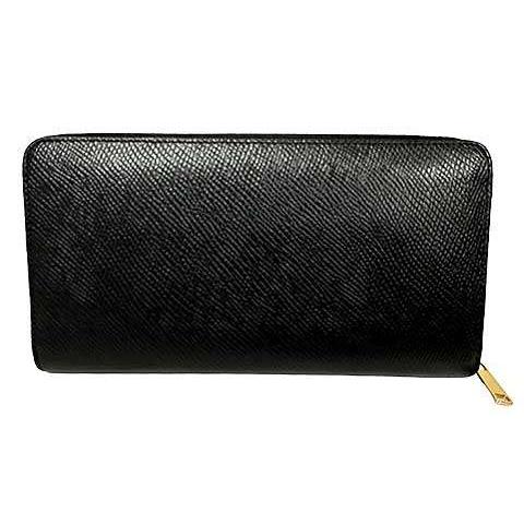 【中古】CELINE　セリーヌ ラウンドファスナー 長財布 ラージ ジップドウォレット ブラック ゴールド金具＿S10＿s-0212-r10 CELINE（セリーヌ） 【中古】CELINE ラウンドファスナー 長財布 ラージ
