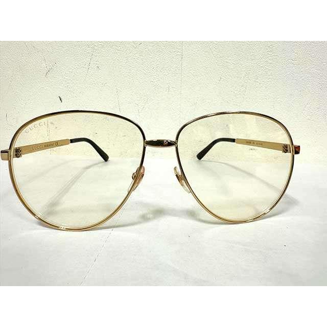 【中古】GUCCI 　グッチ 　GG0138S-003　サングラス　ゴールド＿S11＿s-0230-r11 GUCCI（グッチ） 【中古】GUCCI GG0138S-003 サングラス ゴールド