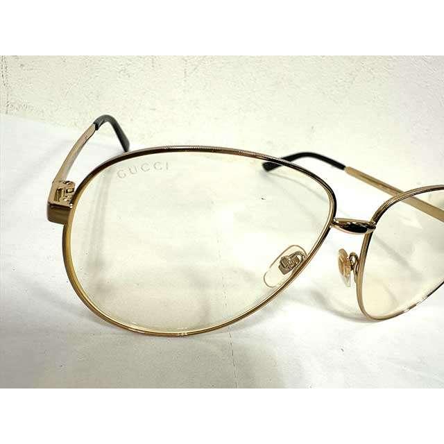 【中古】GUCCI 　グッチ 　GG0138S-003　サングラス　ゴールド＿S11＿s-0230-r11 GUCCI（グッチ） 【中古】GUCCI GG0138S-003 サングラス ゴールド