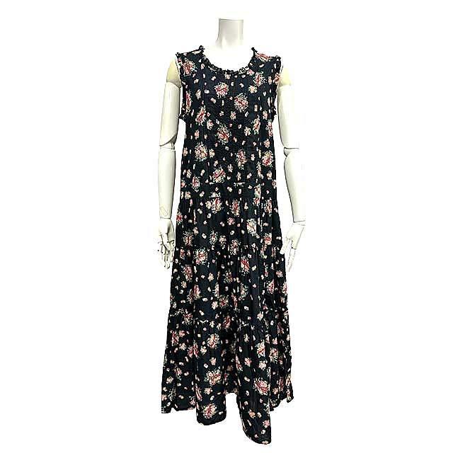 中古】PINK HOUSE ピンクハウス ワンピース ノースリーブ 花柄
