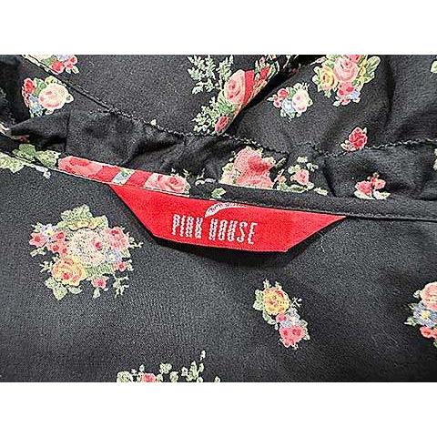 Pink House 花柄ノースリーブミディ丈綿ローンワンピース（中古品） 中古】PINK HOUSE ピンクハウス ワンピース ノースリーブ 花柄