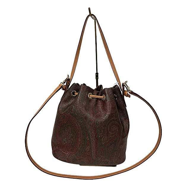 【美品】ETRO エトロ ハンドバッグ ショルダーバッグ 2way ペイズリー ETRO（エトロ） 【中古】ETRO バッグ 2WAY ショルダー 巾着式