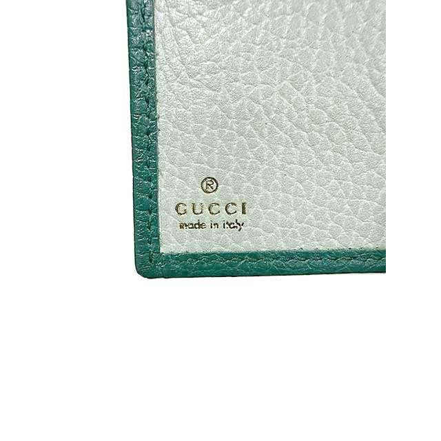 GUCCI（グッチ） 【中古】GUCCI GGマーモント二つ折り財布 772738