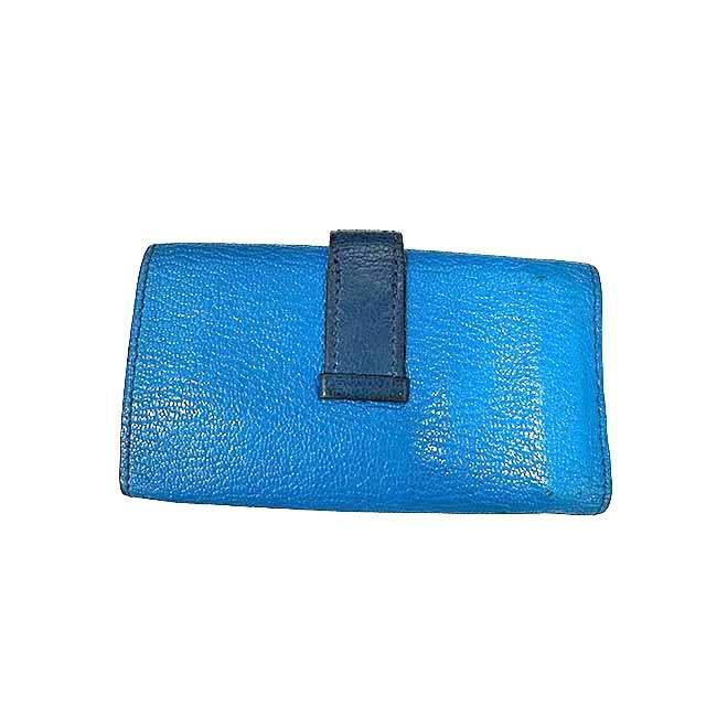 HERMES（エルメス） 【中古】HERMES キーケース ブルー レザー小物 □O