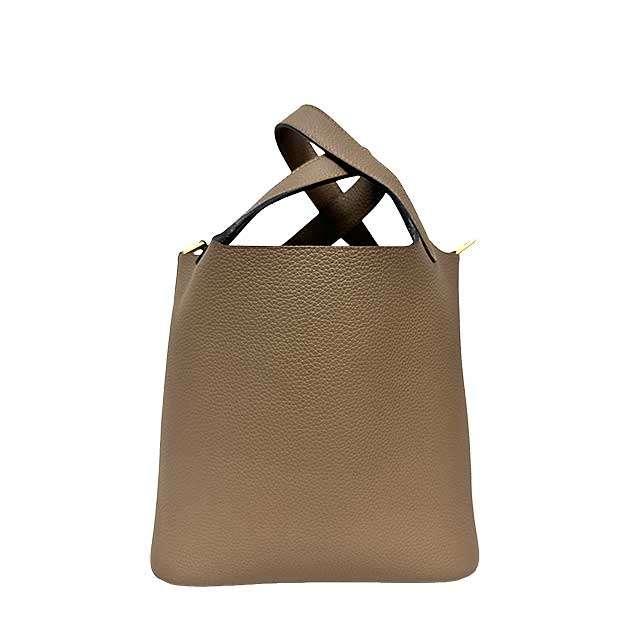 中古】 HERMES エルメス ピコタンロックPM エトゥープ ベージュ