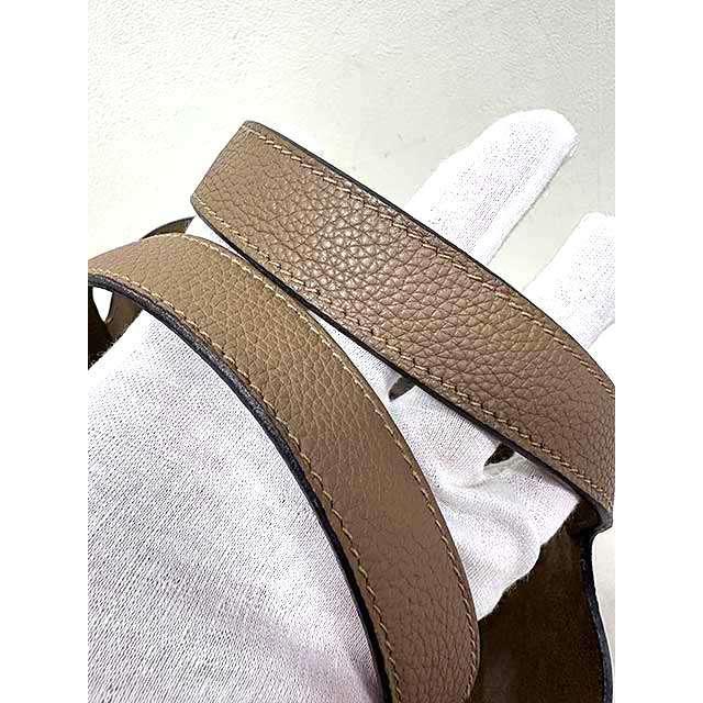 中古】 HERMES エルメス ピコタンロックPM エトゥープ ベージュ