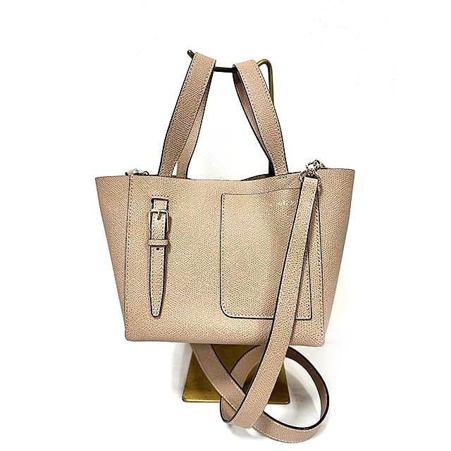 Valextra 【中古】Valextra ヴァレクストラ バッグ 2WAY バケット  