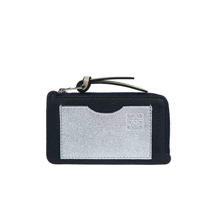 LOEWE 【中古】LOEWE ロエベ 小物 フラグメントケース ネイビー  