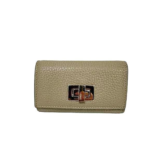 フェンディ　セレリア 6連キーケース レザー FENDI（フェンディ） 【中古】FENDI 小物 キーケース セレリア