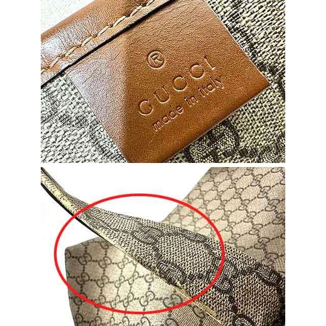GUCCI 【中古】【難あり】GUCCI グッチ バッグ トートバッグ GGプラス