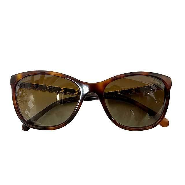 CHANEL（シャネル） 【中古】CHANEL サングラス ブラウン/ゴールド