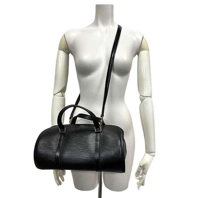 【中古】ルイ・ヴィトン LOUIS VUITTON スフロ M52222 ノワール エピ ハンドバッグ レディース　ショルダーベルト＿s24＿s-0359-r24 LOUIS VUITTON（ルイ・ヴィトン） 【中古】ルイ・ヴィトン スフロ