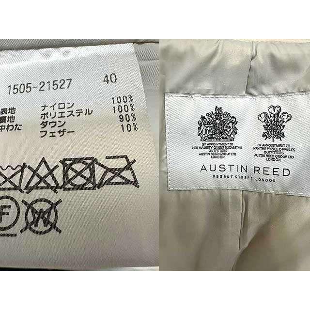 【中古】AUSTIN　REED　オースチンリード　コート　ベージュ　40サイズ　11号　ダウンコート　Lサイズ_4