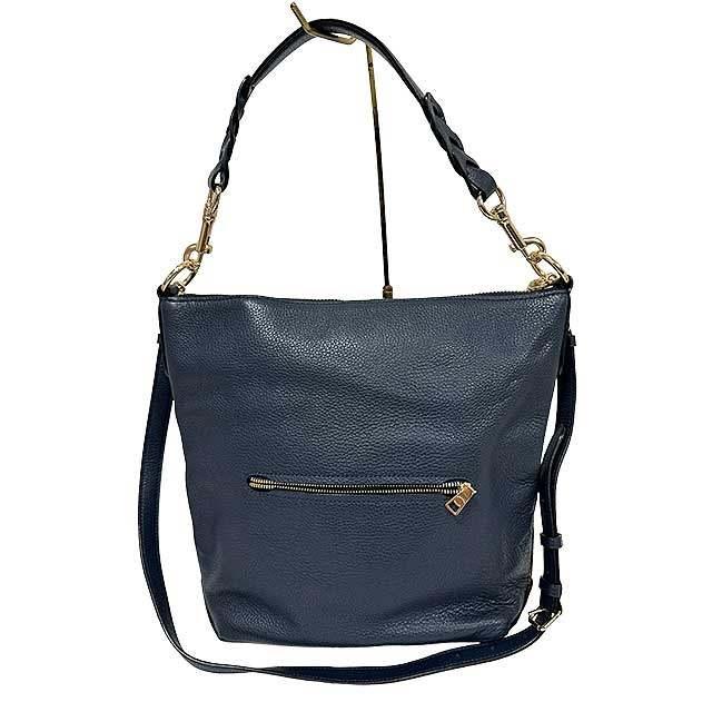 COACH（コーチ） 【中古】COACH バッグ 2WAY レザー ネイビー F31507