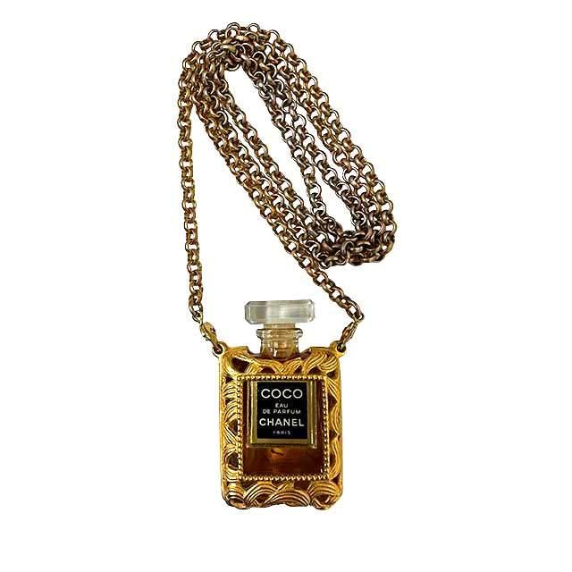 ヴィンテージCHANEL COCO Eau de Parfum ネックレス CHANEL（シャネル） 【中古】CHANEL CHANEL COCO Eau de Parfum