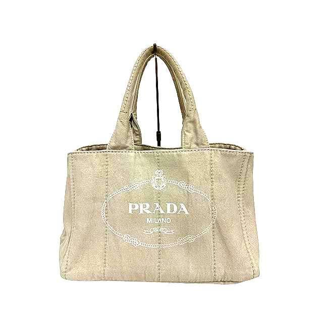 中古】PRADA プラダ カナパ トートバッグ キャンバストート 
