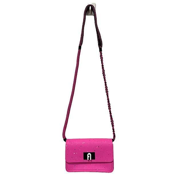 FURLA（フルラ） 【中古】FURLA バッグ ショルダーバッグ ピンク 