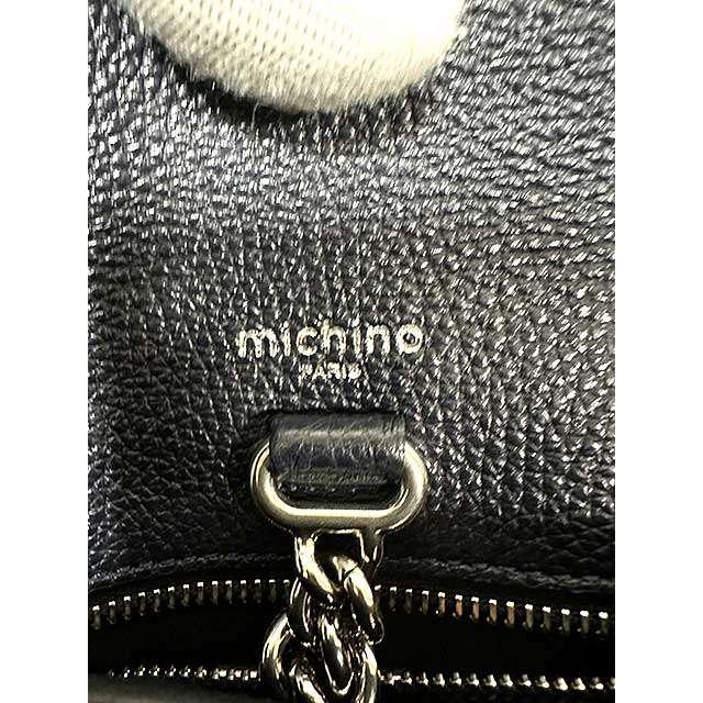 michino 【中古】michino PARIS ミチノパリ バッグ 2WAY レザー