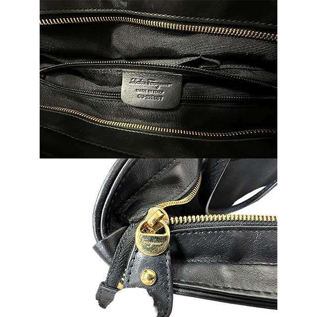 【中古】Salvatore Ferragamo サルヴァトーレフェラガモ バッグ トートバッグ レオパード柄 GU-21E187 ヒョウ_8