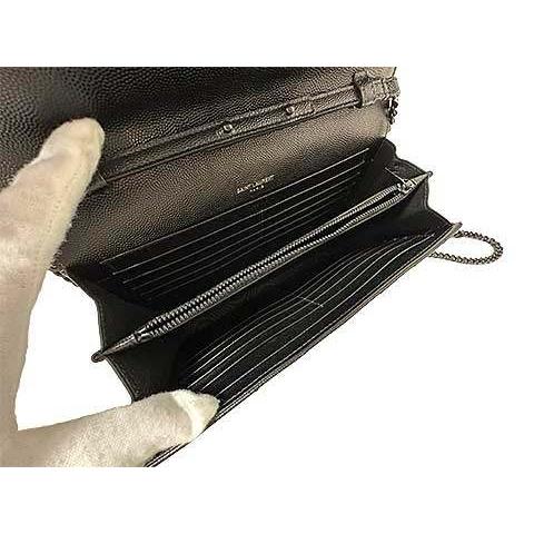 中古】YVESSAINTLAURENT イヴサンローラン チェーンショルダーバッグ