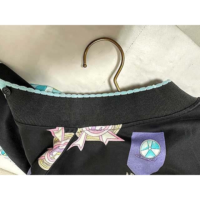 新品未使用、レオナール 長袖ポロシャツ 40 LEONARD SPORT 【中古】【難あり】LEONARD SPORT レオナールスポーツ